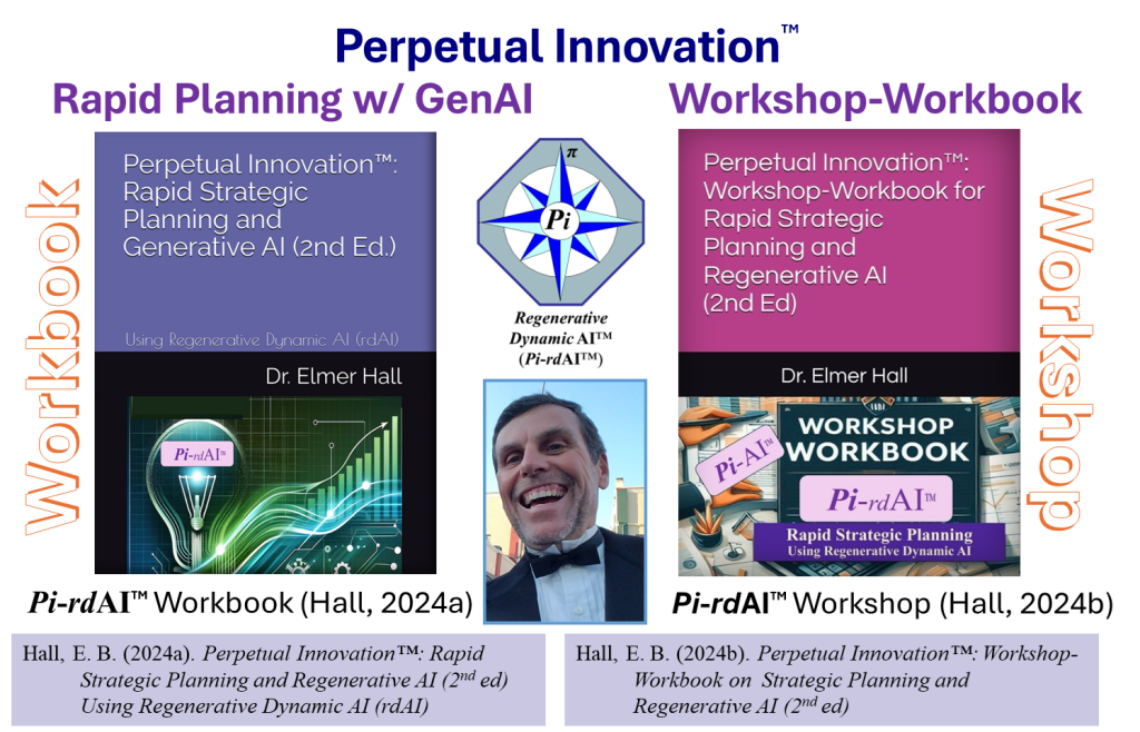 Books and workbooks on rdAI-powered strategic planning