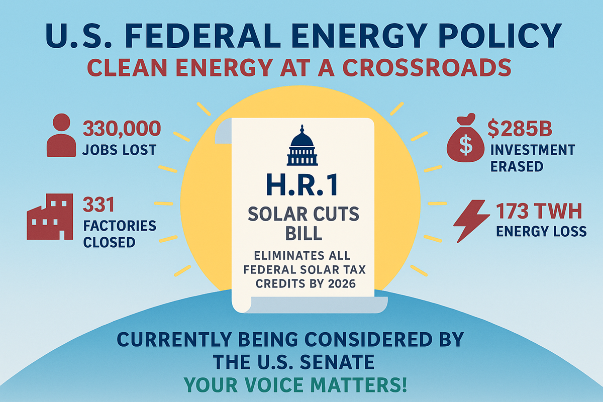 Killing Off Renewables Makes Makes no Sense