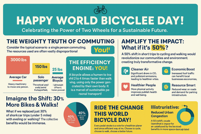 World Bicycle Day Infographic2