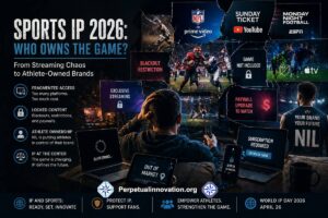 Sports IP rights 2026 showing fragmented streaming platforms, paywalls, and fan access challenges